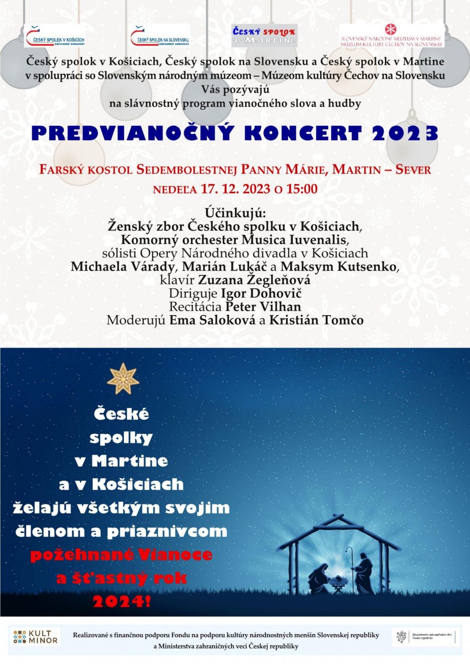 Predvianočný Koncert 2023